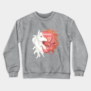 The last unicorn - Yin Yang Crewneck Sweatshirt